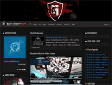 Tablet Screenshot of gabber.fm